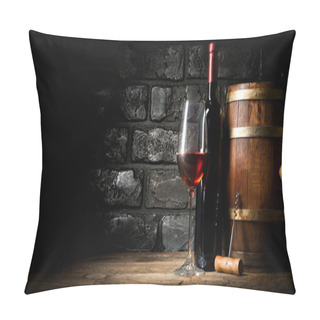 Personality  Old Red Wine Pillow Covers