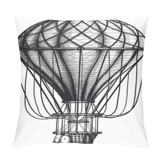 Personality  Old Air Ballon Pillow Covers