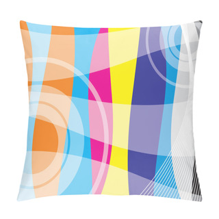 Personality  Wallpaper On Halftone Background Pillow Covers