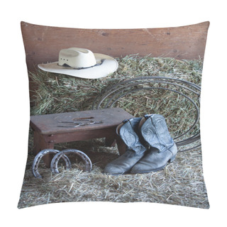 Personality  Things On A Ranch. Pillow Covers