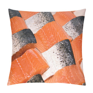 Personality  Salmon Fillets Pillow Covers