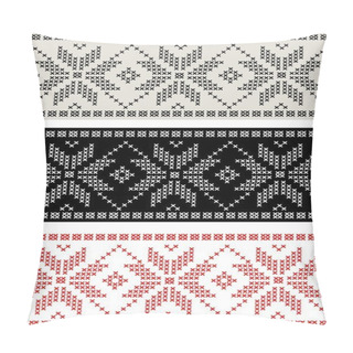 Personality  Nordic Seamless Horizontal Pattern Pillow Covers
