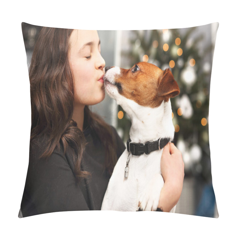 Personality   I love my dog. pillow covers