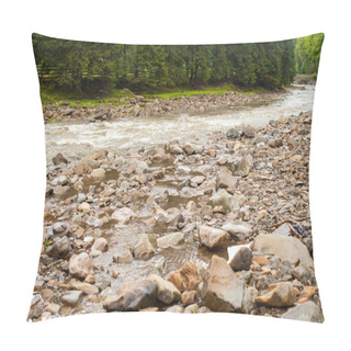 Personality  River In The Forest Pillow Covers