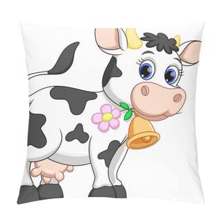 Personality  Cute Cow Cartoon Pillow Covers