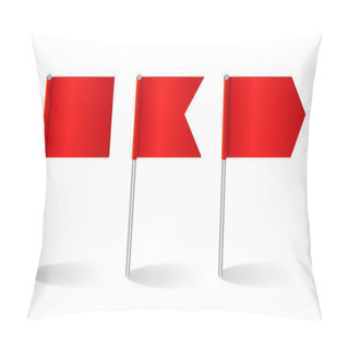 Personality  Vector Illustration Of Flags Set Pillow Covers