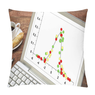 Personality  Data With Gaussian Distribution Pillow Covers