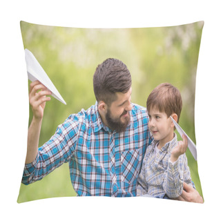 Personality  Father And Son Pillow Covers