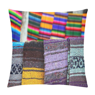Personality  Serape Mexican Blanket Colorful Pattern Pillow Covers