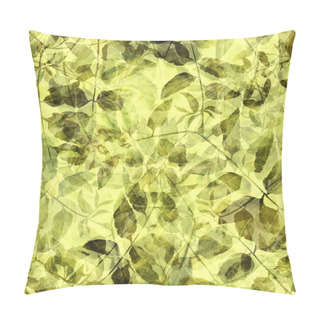 Personality  Botanical Abstraction - Seamless Pattern Pillow Covers