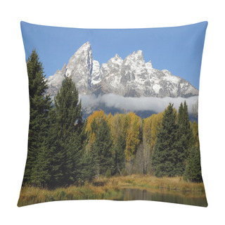 Personality  Grand Tetons Mountian Range Pillow Covers