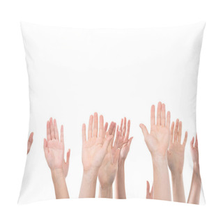 Personality  People Raising Hands Pillow Covers