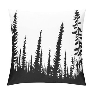 Personality  Spruce Forest Pillow Covers