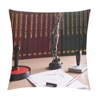 Personality  Notary Public Accessories. Pillow Covers