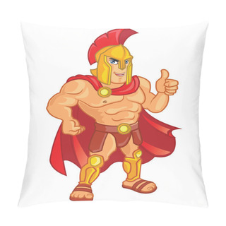 Personality  Spartan Warrior Pillow Covers