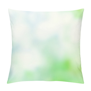 Personality  Green And Blue Background Pillow Covers