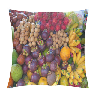 Personality  Open Air Fruit Market Pillow Covers