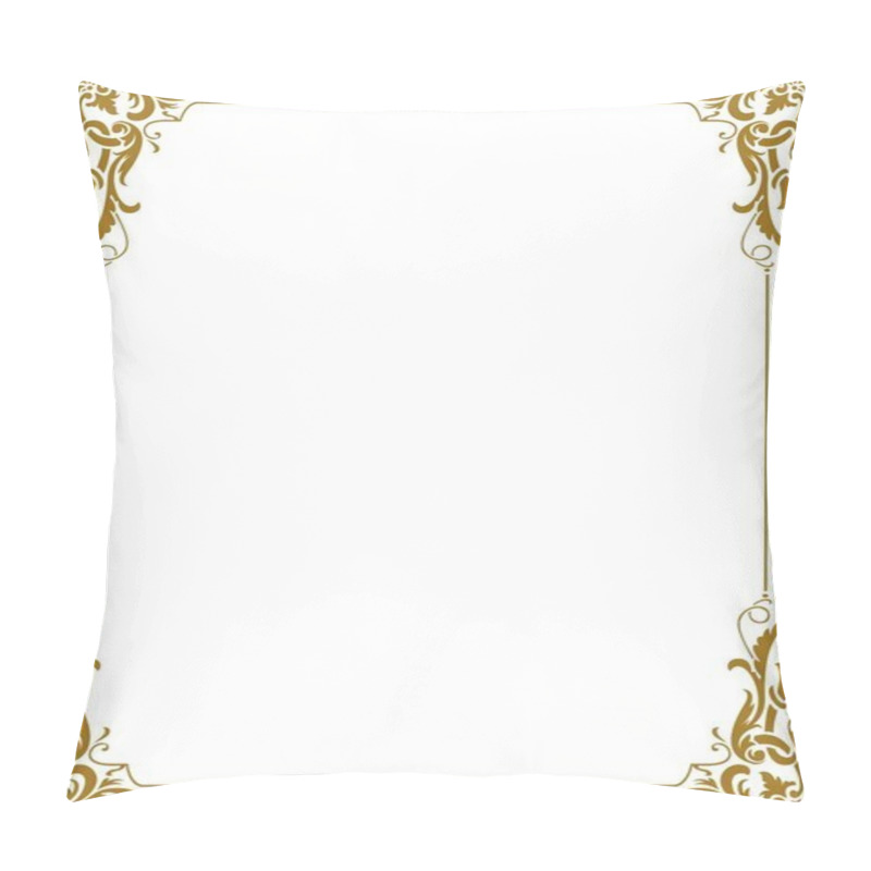 Personality  Golden Border Pillow Covers