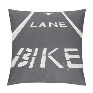 Personality  Bike Lane Pillow Covers