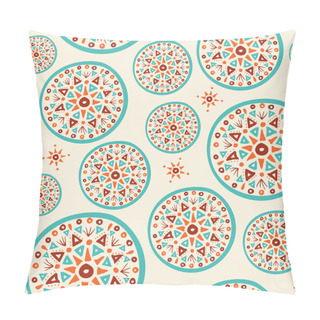 Personality  Boho Pattern With Handmade Indian Art Design Pillow Covers