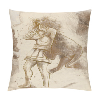 Personality  Hercules Pillow Covers