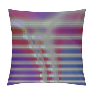 Personality  Abstract Wavy Stripes. Pillow Covers
