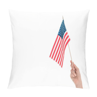 Personality  Hand Holding American Flag Pillow Covers