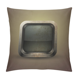 Personality  Vector Square Button Vector Illustration  Pillow Covers
