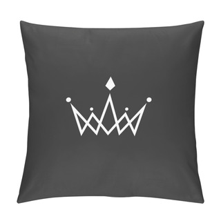 Personality  Crown Logo Monogram Pillow Covers