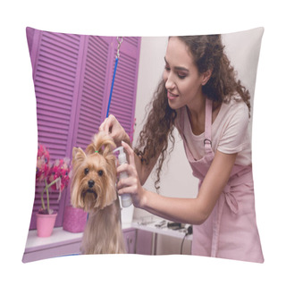 Personality  Groomer Grooming Dog Pillow Covers