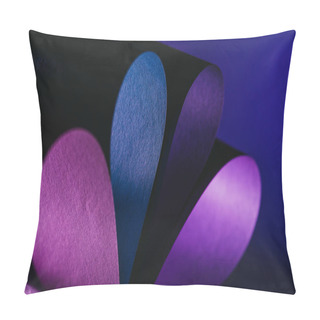 Personality  Close Up View Of Warping Paper In Shape Of Flower Pillow Covers