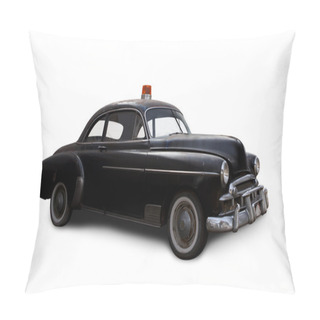Personality  Police Car. Pillow Covers