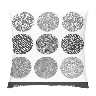 Personality  Collection Isolated Textures, Brushes, Graphics, Design Element. Pillow Covers