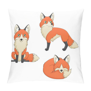 Personality  Fox Set Pillow Covers