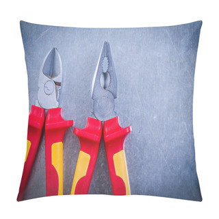 Personality  Composition Of Nippers And Pliers Pillow Covers