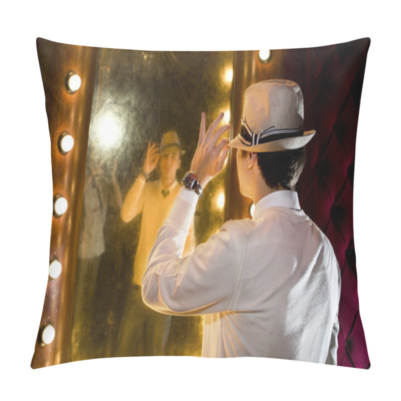 Personality  Retro Young Man Pillow Covers