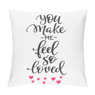 Personality Love Valentines Day Quote Typography Pillow Covers