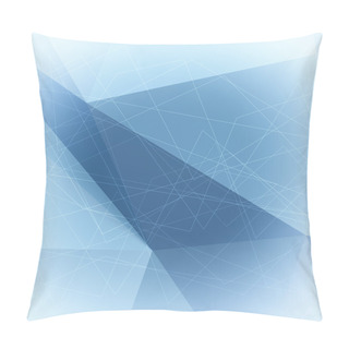 Personality  Abstract Low Poly Geometric Background Pillow Covers