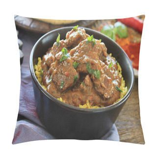 Personality  Traditional Indian Curry Meal Pillow Covers