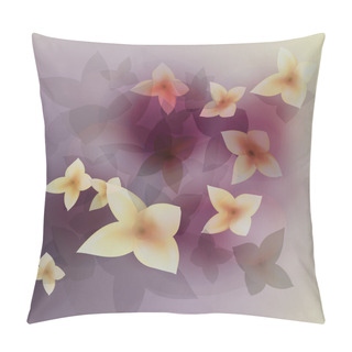 Personality  Yellow Flowers Pillow Covers