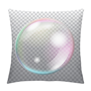 Personality  Abstract Transparent Soap Bubble Pillow Covers