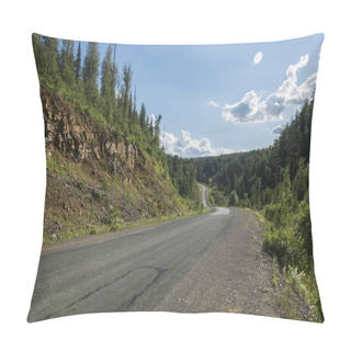 Personality  The Road To The Ural Mountains. Pillow Covers
