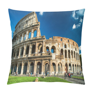 Personality  Colosseum In Rome Pillow Covers