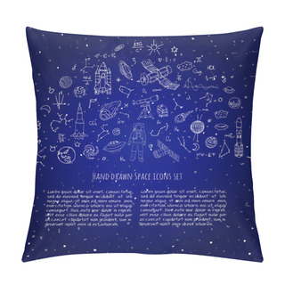 Personality  Space And Cosmos Pillow Covers