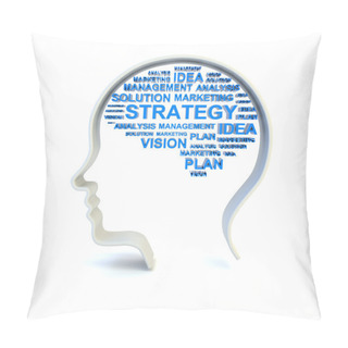 Personality  Business Strategy Concept Pillow Covers