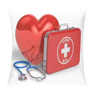 Personality  Medical Assistance And Cardiology Concept Pillow Covers
