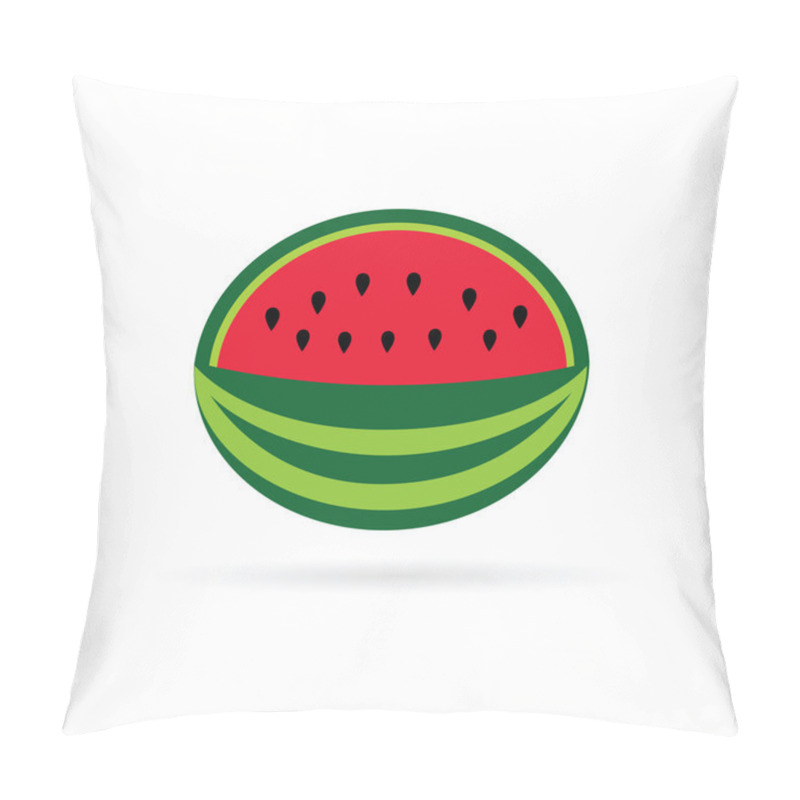 Personality  watermelon color fruit vector pillow covers