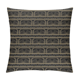 Personality  Seamless Art Deco Style Pattern Pillow Covers
