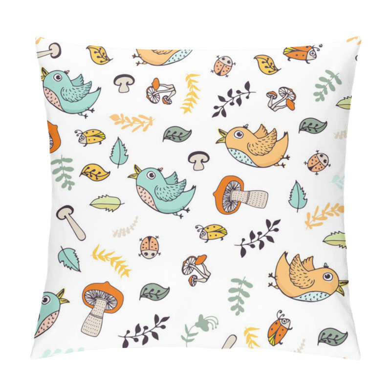 Personality  Forest Seamless Pattern pillow covers