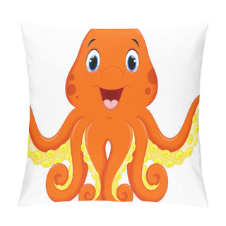 Personality  Cute Octopus Cartoon Pillow Covers